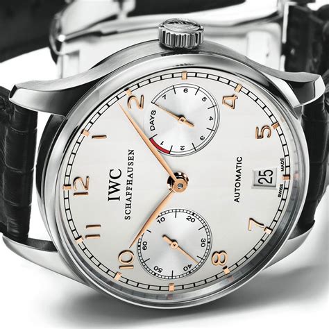 iwc portuguese 7 days|iwc watches portuguese chronograph.